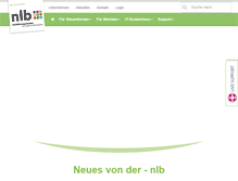 Tablet Screenshot of nlb.de