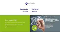 Desktop Screenshot of nlb.ba