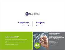 Tablet Screenshot of nlb.ba